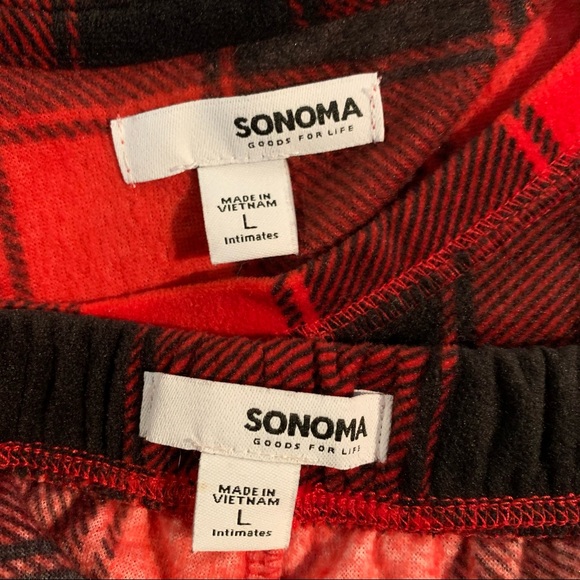 Sonoma Buffalo Check Pajama Set , Size Large - Picture 5 of 5